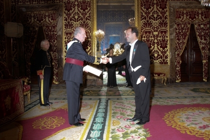 Посланик Костадин Коджабашев връчи акредитивните си писма на испанския крал