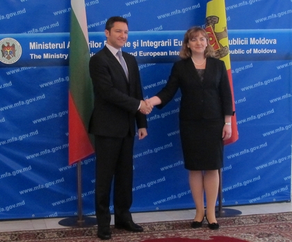 България подкрепя европейския път на Молдова
