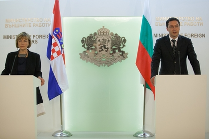 България и Хърватия имат общ интерес от укрепването на сигурността в региона