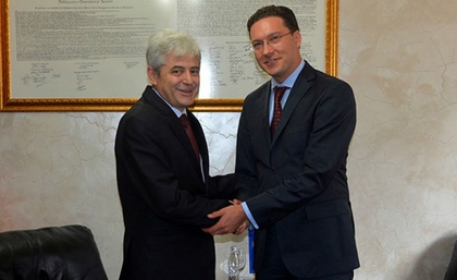Работно посещение на министър Даниел Митов в Република Македония