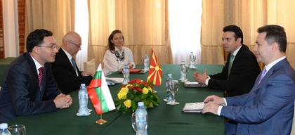 Срещи на министър Даниел Митов в Република Македония
