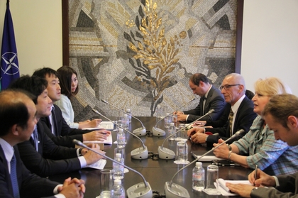 Среща на зам.-министър Катя Тодорова с парламентарния зам.-министър в МВнР на Япония Кентаро Соноура