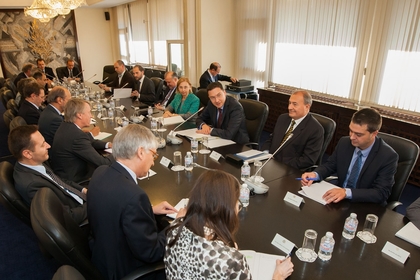 Работна среща на министъра на външните работи Даниел Митов с посланиците на страните-членки на ЕС