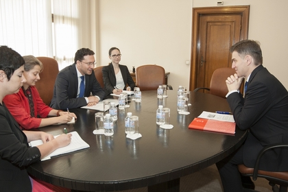 Министър Митов и Н. Пр. Мариан Якубоци обсъдиха приоритетите на словашкото председателство на ЕС