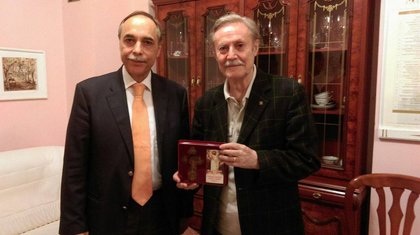 Посол Бойко Коцев встретился с Юрием Соломиным