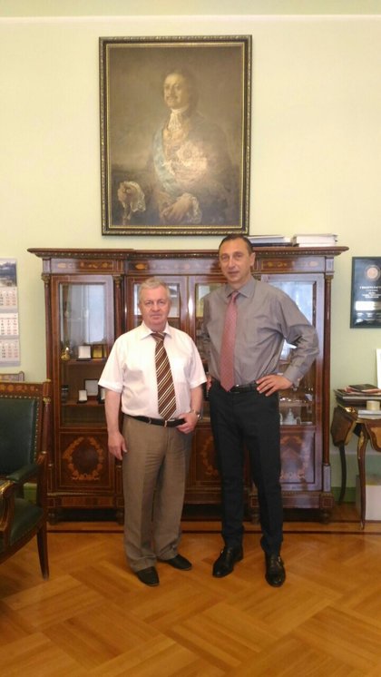 Ambassador Svetlozar Panov met the director of IMPREDSERVIZ