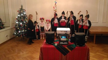 Коледно и Новогодишно тържество на Българското училище към ГК в Санкт Петербург, проведено в салоните на дипломатическата мисия