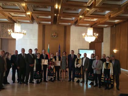 Церемония гашения конверта посвященному 140-летию победы на Шипке в Русско-турецкой войне 1877-1878 гг.