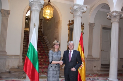 Испанското правителство ще подкрепя с всички сили влизането на България в Шенген и Председателството на Съвета на ЕС