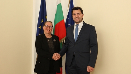 Заместник-министър Георг Георгиев се срещна с посланика на Държавата Израел Ирит Лилиан