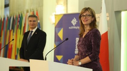 Министър Екатерина Захариева прие своя малтийски колега