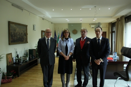 Eкатерина Захариева прие ръководителите на Групата „Спинели” и на Съюза на европейските федералисти