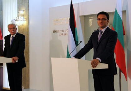 България и Палестинската власт ще развиват практическо сътрудничество