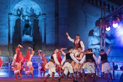 Chinary Ensemble Captivates Guests at Bulgarian Show in Rome’s Capitoline Square