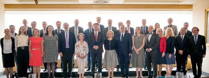 Работен обяд с председателя на Камарата на депутатите на чешкия парламент