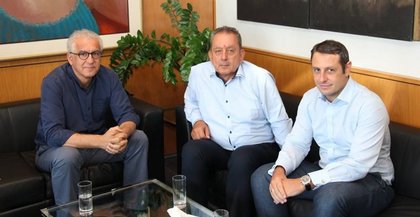 Среща на посланик Георгиев с ректора на кипърския университет