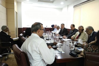 Meeting of Ambassador Petko Doykov and Iliya Dekov, Head of Commercial/Economic Affairs, with the management of Electronics and Computer Software Export Promotion Council (ECSEPC)