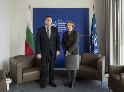 His Excellency Mr. Rumen Alexandrov paid an official visit to the International Criminal Court (ICC) in The Hague