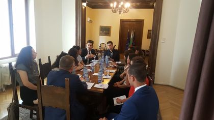 Участие на посолството в Румънската правителствена програма за стажанти