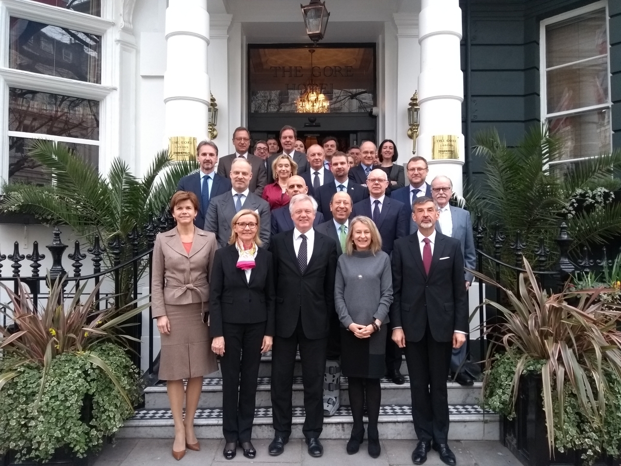EU Heads of Missions working lunch with the Secretary of State for Exiting the European Union