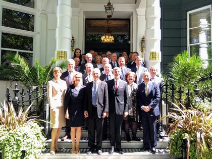 Работен обяд за ръководителите на мисии на ЕС в Лондон с министър Дейвид Лидингтън