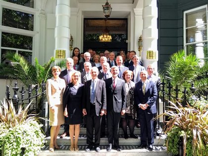 EU Heads of Missions working lunch with the Rt Hon David Lidington CBE MP