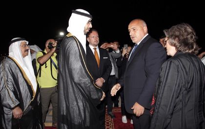 Министър-председателят Бойко Борисов пристигна на официално посещение в Обединените арабски емирства