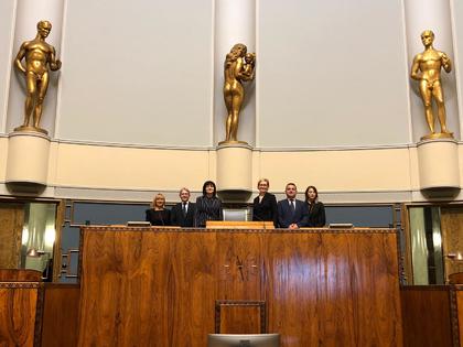 Работно посещение във Финландия на председателя на Народното събрание на Република България