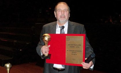 „Световен фолклорен Оскар – 2012 г.” за  Димитър Манов