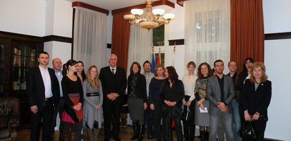 Среща в посолството в Хага с български преподаватели в холандски университети