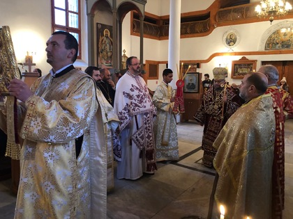 Божествена света литургия в навечерието на Рождество Христово 