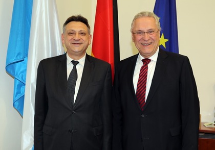 Министърът на вътрешните работи на Бавария даде висока оценка за българските си колеги