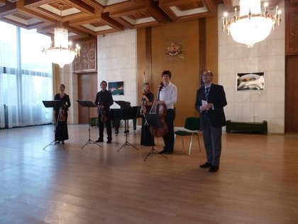 Великденски концерт в посолството в Москва