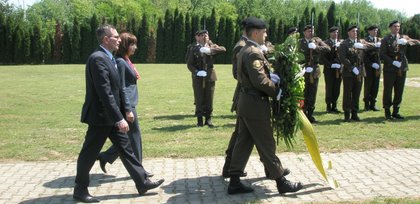 Възпоменателна церемония на Българското военно гробища във Вуковар