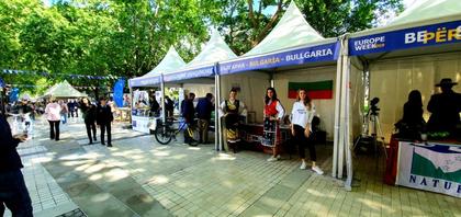 Посолството на Република България в Тирана представи български щанд в Седмицата на Европа в Албания