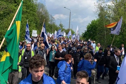 Deputy Minister Georg Georgiev takes part in March of the Living in Poland