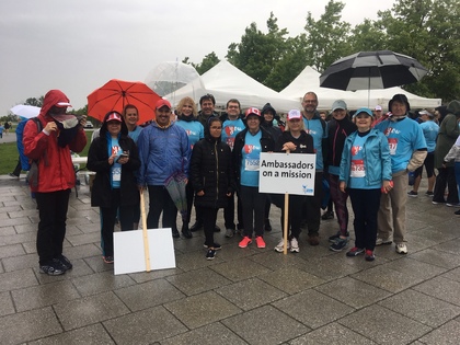 Посланикът на България в Канада взе участие в благотворителен маратон