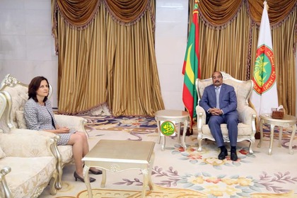Посланик Славена Гергова връчи акредитивните си писма на президента на Мавритания