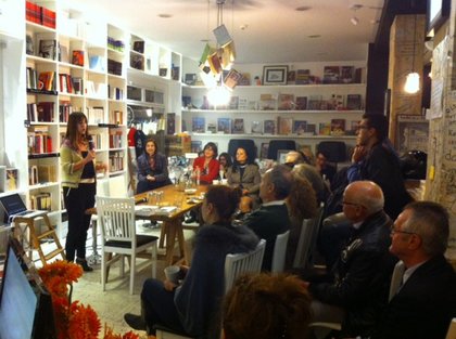 Представяне на филма „Политемигранти“ на журналистката Мария Спасова в Атина