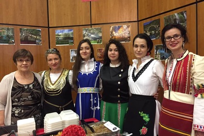 А charity bazaar of  the International Diplomatic Spouses Association (IDSA)