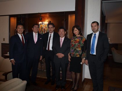 Среща с Асоциацията за приятелство с България в Долната камара на японския парламент