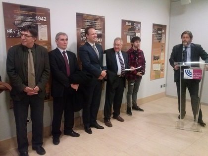 Представяне на изложбата „Силата на гражданското общество: съдбата на евреите в България” в Мадрид