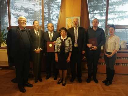 КИЦ Цариброд и УНСС подписаха рамков договор за сътрудничество