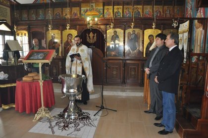 Църковна служба на български език в Паралимни