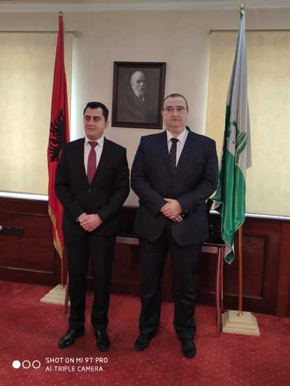 Takime të ambasadorit bullgar Momchil Raychevski në Elbasan