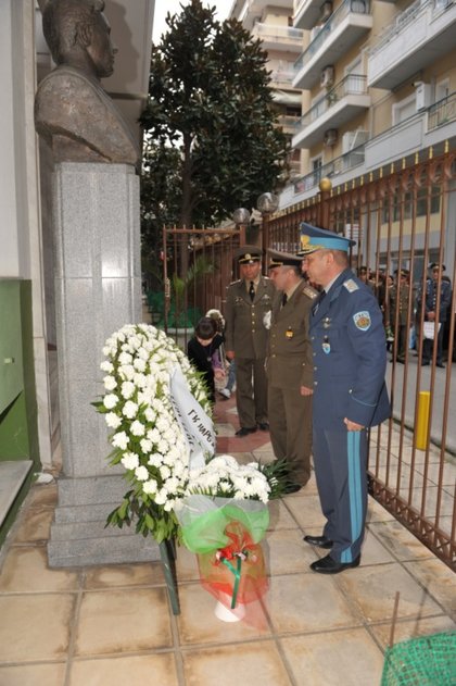Отбелязване на 141-та годишнина от гибелта на Васил Левски в Солун, Гърция.