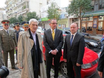 Откриване на възпоменателна плоча за Българската мъжка гимназия „Св. Св. Кирил и Методий” в Солун