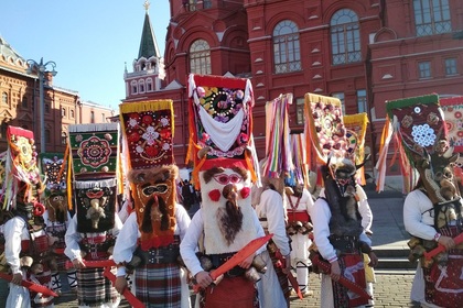 Презентация болгарских традиций и обычаев кукеров (ряженых) проходит в Москве