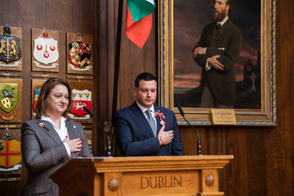Посолството ни в Ирландия организира официален прием по повод Националния празник на България и 142-та годишнина от Освобождението