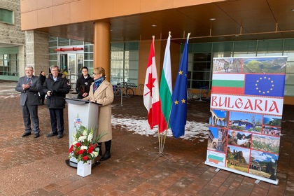 Церемония по издигане на българския флаг в Отава по повод Националния празник – 3 март